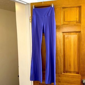 Lululemon Groove Super High Rise Flared Pant Nulu-Charged Indigo/purple - Size 6